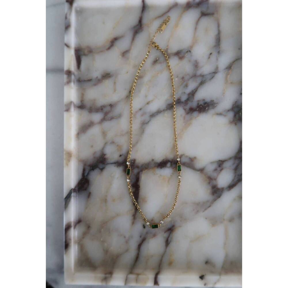 NEW CHANSUTTPEARLS women's carly necklace in gold